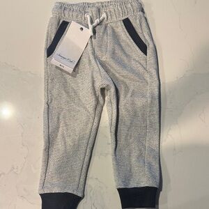 Sovereign Code Kids Striped Joggers with Black Details
